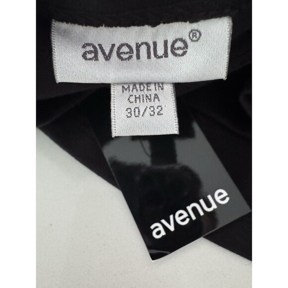 Avenue Women's Plus Size Essential Cotton Knit Slip dress size US 30-32 black - Picture 7 of 7